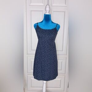 Brandy Melville Navy Floral Cami Dress